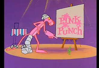 کارتون پلنگ صورتی / پانچ زیبای صورتی / Pink Panther