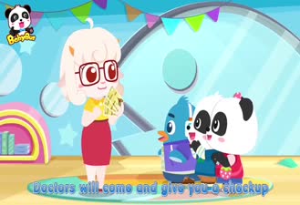 کارتون بچه رییس / روز معاینه ی سلامت /  BabyBus