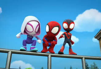 کارتون مارول اسپایدی / ترک در سد / Marvel's Spidey