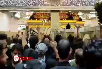 حال و هوای حرم امام حسین علیه السلام 