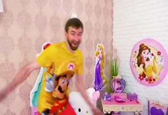 برنامه کودک خنده‌ی اسباب بازی‌ها / ساشا به پدرش آموزش مسواک زدن و رفتن به دندانپزشک را می دهد
