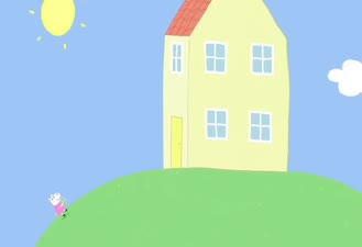 کارتون پیپا پیگ / جورج در کودکی