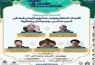  کنگره بین المللی اقتصاد، اشتغال و توليد در آيينه قرآن و عترت عليهم السلام 