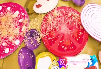 برنامه کودک خانواده خندان / چالش غذاهای جهان با اسلاوا و یاریک
