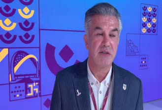 صحبت های حمید استیلی لحظاتی بعد از قرعه کشی جام‌جهانی ۲۰۲۲ قطر