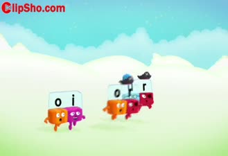 کارتون الفبا / آلفا بلوک / پایان