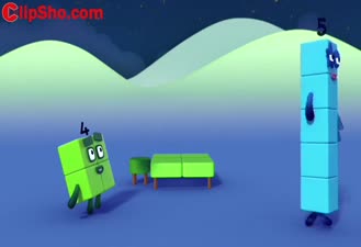 کارتون بلوک های اعداد / دوتای وحشتناک
