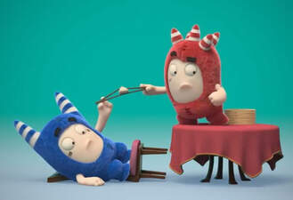 کارتون اودی‌دی‌بودز / پیراشکی / Oddbods 