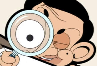 کارتون مستر بین بچه های قورباغه