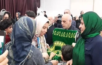 ساعات عاشقی در جشن معلولین با حال و هوای امام رضایی
