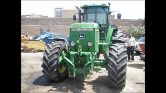 انواع تراکتور جاندیر - JOHN DEERE-شرکت جاوید کشت لیزری