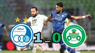 خلاصه بازی استقلال 1 و ذوب آهن 0 لیگ برتر 1401