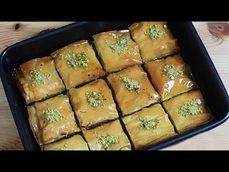 آموزش طرز تهیه باقلوای کلاسیک