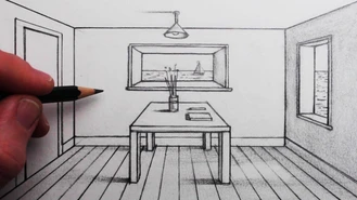 آموزش مقدماتی نقاشی اتاق