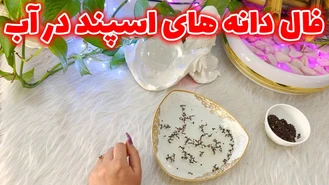 فال دانه های اسپند در آب