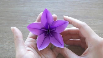 آموزش کاردستی کاغذی گل گیلاس