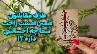 همین امشب شخص مورد نظرت بهت چه حسی داره ؟!