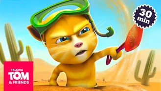 انیمیشن گربه سخنگو گمشده در کویر