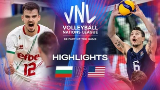 خلاصه بازی بلغارستان 3-1 آمریکا (لیگ ملت های والیبال 2024)
