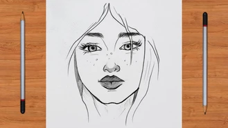 آموزش طراحی چهره با مداد