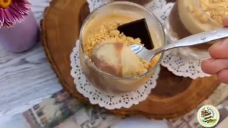طرز تهیه دسر خوشمزه کاراملی