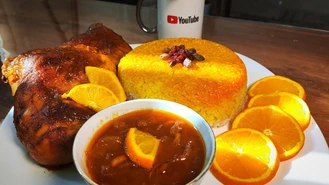 طرز تهیه مرغ پرتقالی