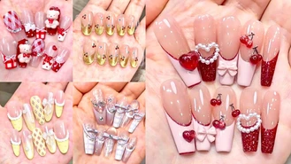 ایده طراحی ناخن شیک