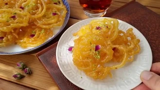 طرز تهیه زولبیا  3 سوته ماه رمضان