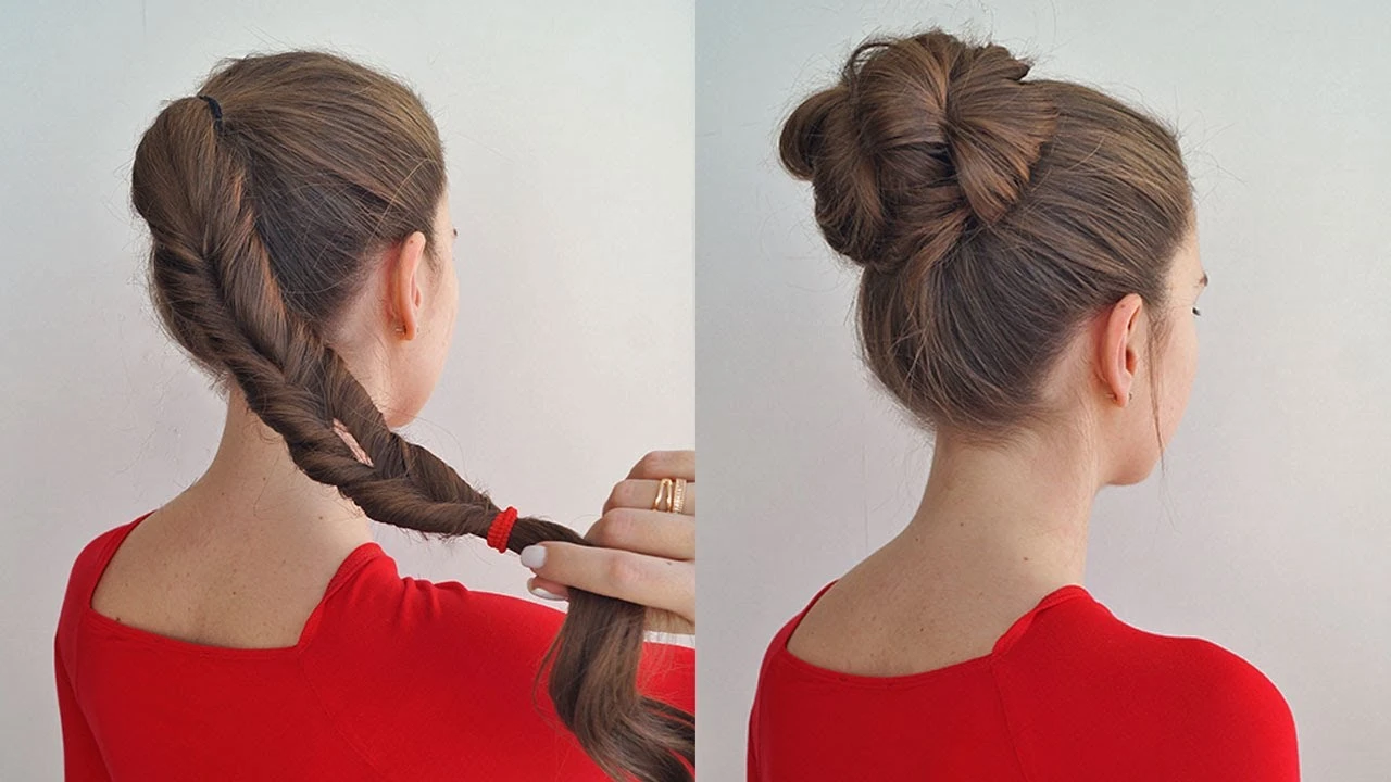 ایده بستن موی بلند