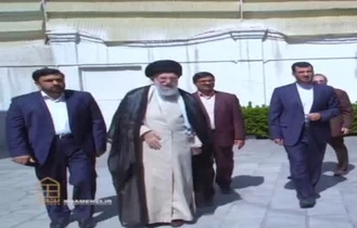اطلاع رسانی - رسانه های مجازی کشور- تصاویری جذاب از مقام معظم رهبری و شهید ابراهیم رئیسی