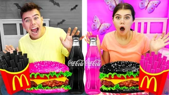 برنامه کودک نستیا آرتم میا / چالش سیاه و صورتی