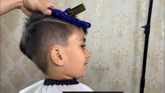 آموزش آرایش / کوتاهی مو پسر بچه  