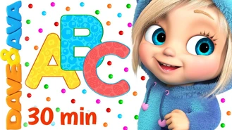 کارتون دیو و آوا / آهنگ ABC و آهنگ های بیشتر کودکان  