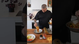 آموزش آشپزی / اسپاگتی میگوی تند 