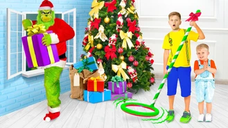 برنامه کودک دیانا و روما / گرینچ هدایای کریسمس را می دزدید 