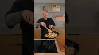آموزش آشپزی / برنج تخم مرغی سرخ شده 🍚 سال نو 