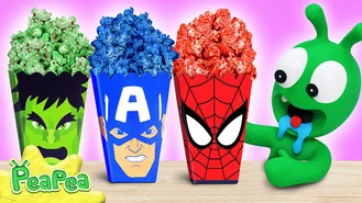 انیمیشن نخودی / پاپ کورن سوپر قهرمان 🦸🍿 