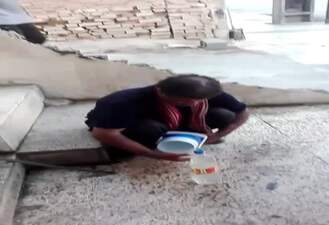 حال خوب رفع عطش انسان های زحمتکش دردل گرما